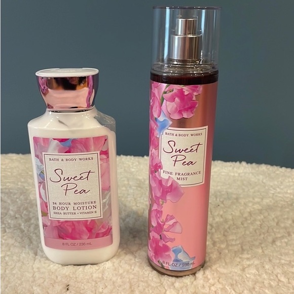 Bath & Body Works Other - Bath and Body Works Sweet Pea set NWT